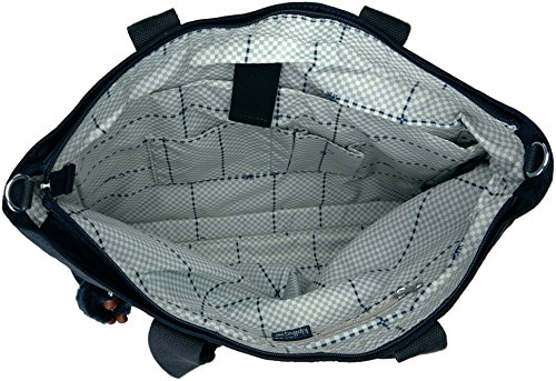 Kipling Lizzie Solid Travel Laptop Tote Shoulder Bag - Image 6