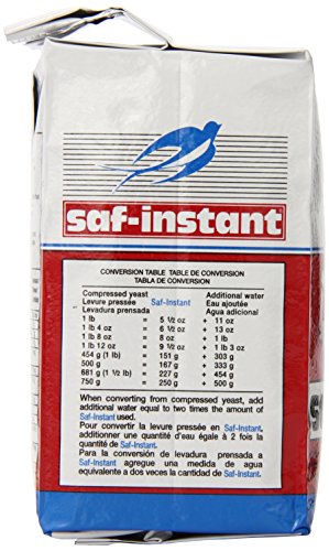 LeSaffre Saf-Instant Yeast, Red, 2 Pound - Thumbnail 3