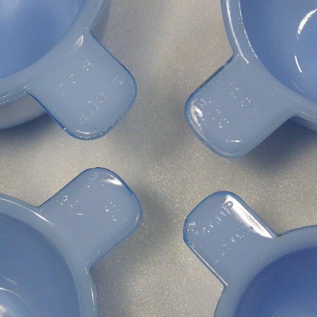 ジャネット デルファイトブルー メジャリング 4cup set 1930's