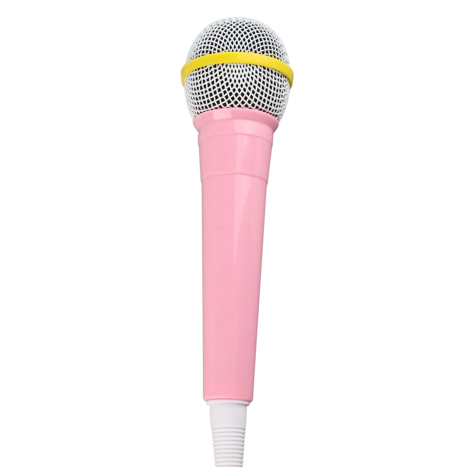 Acouto Mikrofon Przewodowy dla Dzieci Wtyczka 3,5 Mm Niskie Zniekształcenia Przenośna Zabawka Muzyczna Mikrofon do śpiewania do Karaoke Impreza Rodzinna Czysty, Wyraźny, Dokładny Przewodowy dla (PINK)