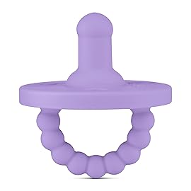 Ryan & Rose Cutie PAT Pacifier Teether (Stage 2, Orchid)