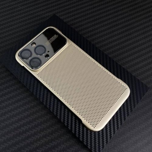 Coque iPhone 13 Pro anti surchauffe ultra mince avec protection de caméra