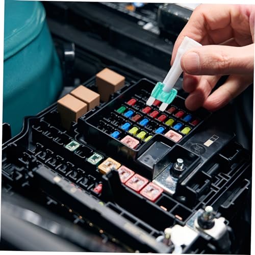 Kit de 20 fusibles automotrices para autos, camiones, RV y SUV – Fácil instalación y almacenamiento, accesorios esenciales para vehículos miniatura 5
