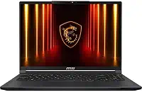 MSI Stealth A16 AI+, Notebook Gamer, Core Black, Tela OLED 16" QHD+ 240Hz, AMD Ryzen AI 9 365, RTX 5080 16GB, 32GB RAM, SSD 1TB, Windows 11