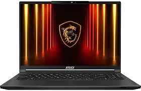 MSI Stealth A16 AI+, Notebook Gamer, Core Black, Tela OLED 16" QHD+ 240Hz, AMD Ryzen AI 9 365, RTX 5080 16GB, 32GB RAM, SSD 1TB, Windows 11