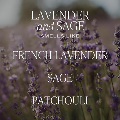 Image of Sweet Water Decor Lavender & Sage Reed Diffuser, 3.5 Fl Oz, 8 Reeds