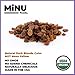 MiNU Organic Golden Raisins Sultanas No Sulfur 16 oz (1 lb), Mindful Nutrition Sultanas No Added Sugar, Seedless, Superfood, Raw, Paleo, Vegan, NonGMO, Gluten Free