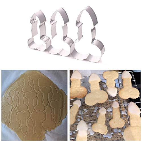 Bachelorette Party Cookie Cutters Stainless Steel Wedding Bread Pastry Cake Cutter Shape Baking Tool #TOP4