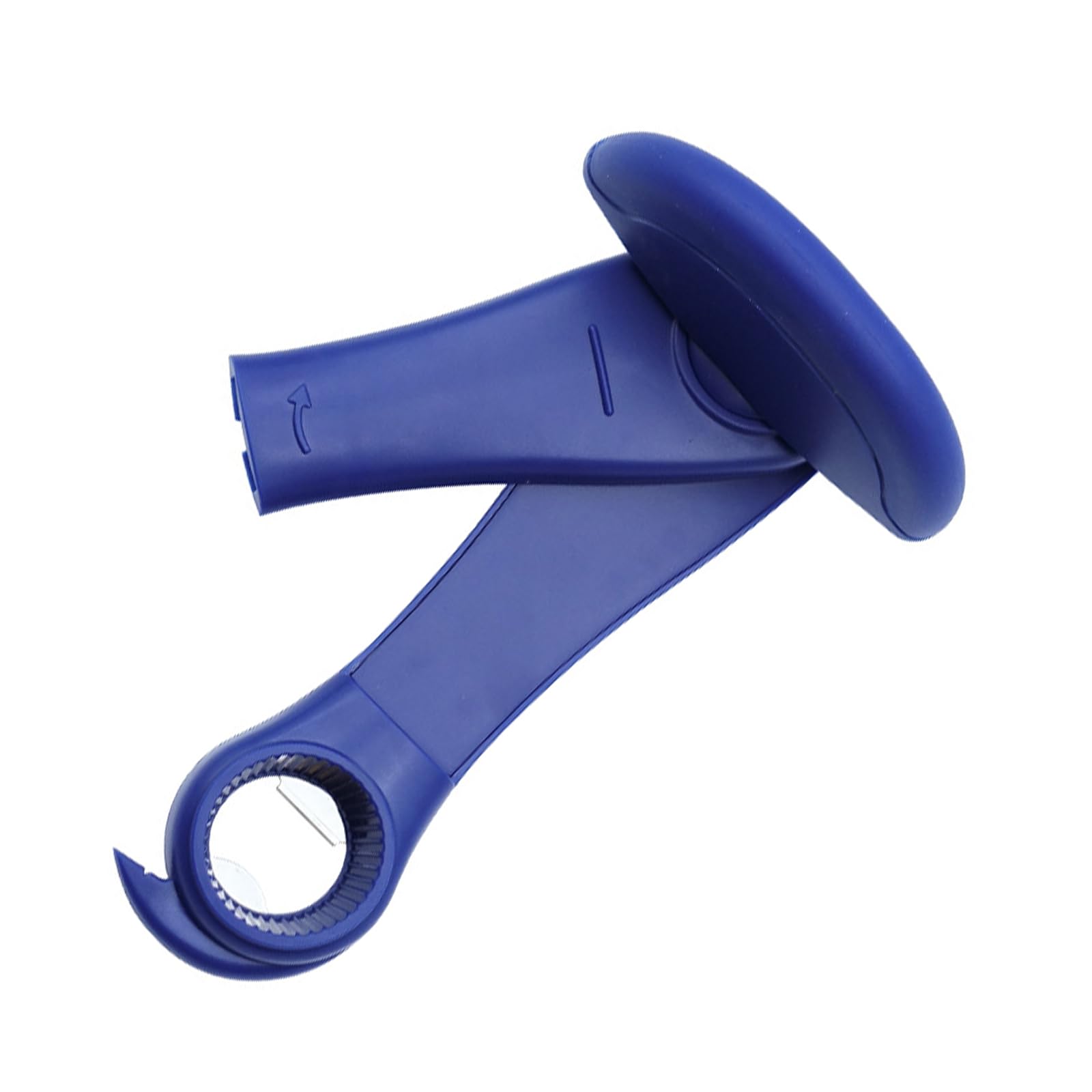carotoe Ergonomic Manual Can Opener with Big Knob and Secure Handle for Simple Safe Opening of Cans Jars and Bottles Hook Can Opener