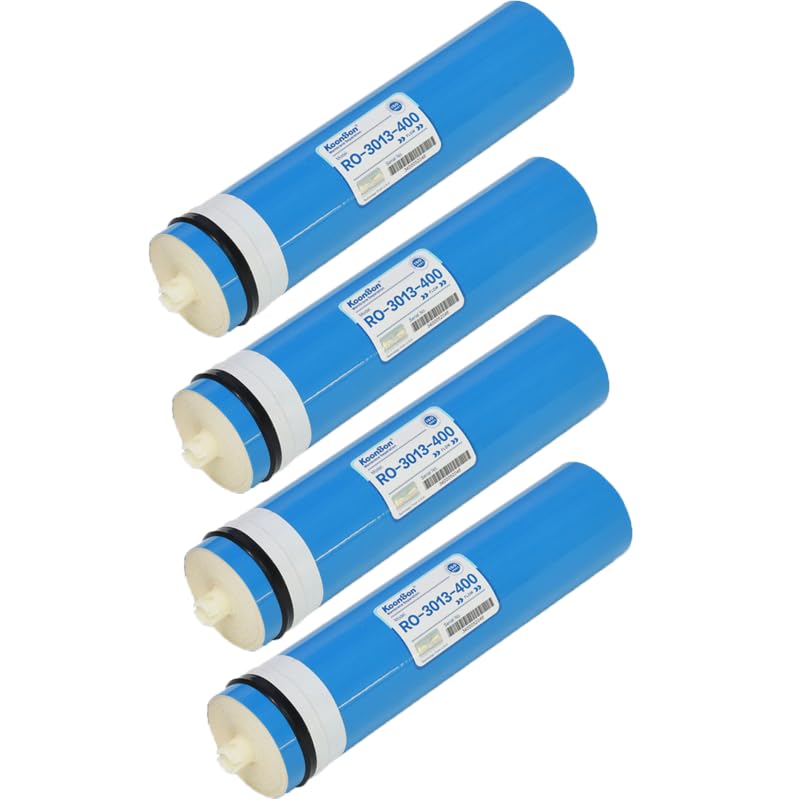 Membrana RO-3013-400 GPD ad alte prestazioni - serie residenziale - per impianti ad osmosi 4 PEZZI