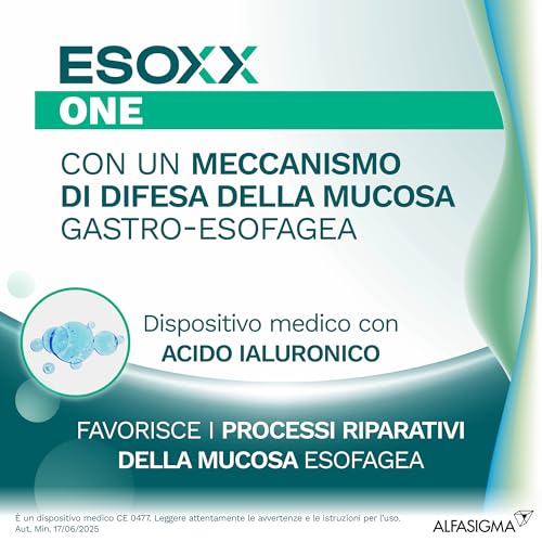 Esoxx One, Dispositivo Medico ad Azione Meccanica che Consente di Ridurre Rapidamente i Sintomi Correlati al Reflusso Gastro-Esofageo, 20 Bustine Orosolubili - 3