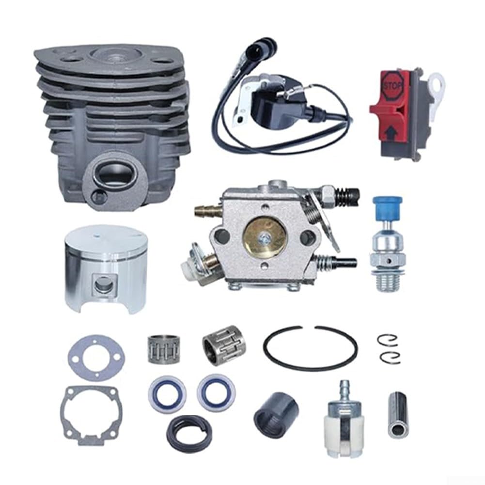 Kit de pistón de 46 mm para la serie 55 50 51 con piezas de repuesto completas para una funcionalidad óptima del motor