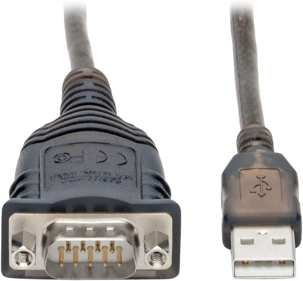 Tripp Lite USB to RS485/RS422 FTDI Serial Adapter Cable, COM Retention, USB-A to DB9 M/M, Compatible with Windows, Mac and Linux, 30 in. (U209-30N-IND)
