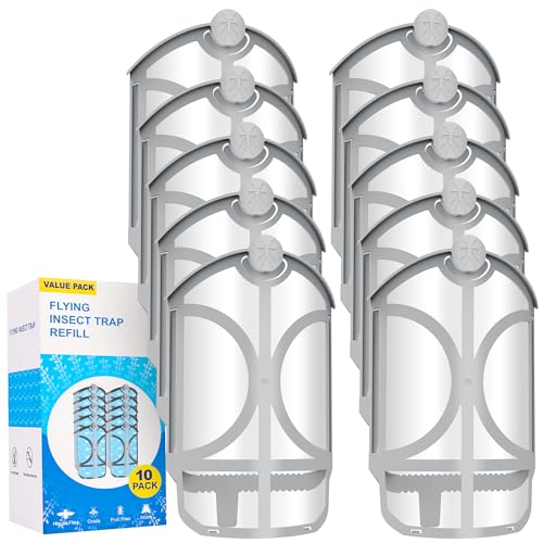Raindot 10-Pack Flying Insect Trap Refill Cartridges