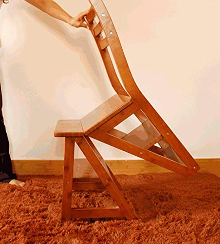 Échelle pliable pour petits espaces avec support de fleur multifonction et tabouret de maison - 7