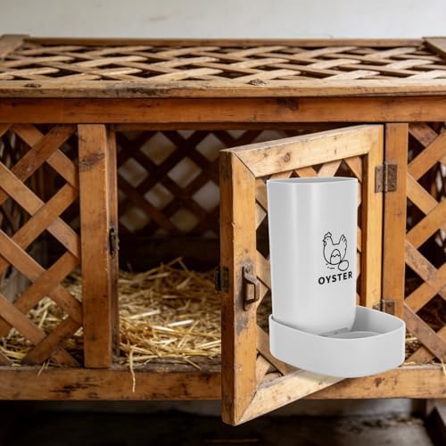 Mangeoire pour poulets SOIMISS distributeur double compartiment