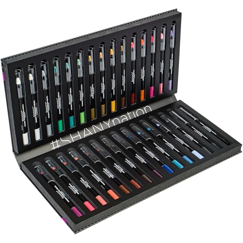 SHANY Chunky Eyeshadow Pencils Lip Liner, Eyeliner, Eye Pencil, Multi Use Chunky Pencils for Eye Shadow, Lip Makeup, Lipstick with Vitamin E,Aloe Vera - Chunky