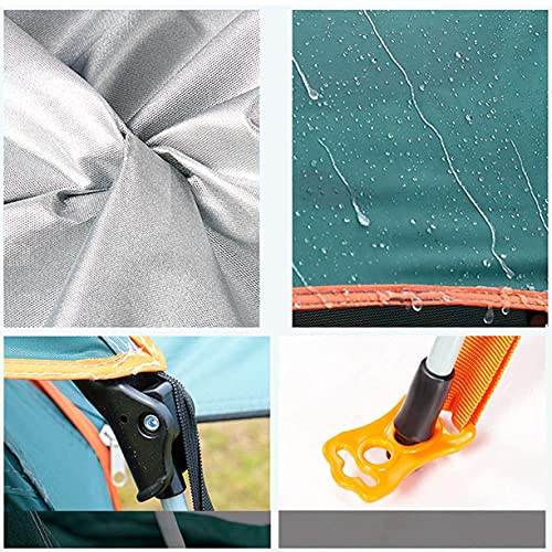 Carpa Dome Camping para 3-5 personas 4 estaciones impermeable miniatura 7