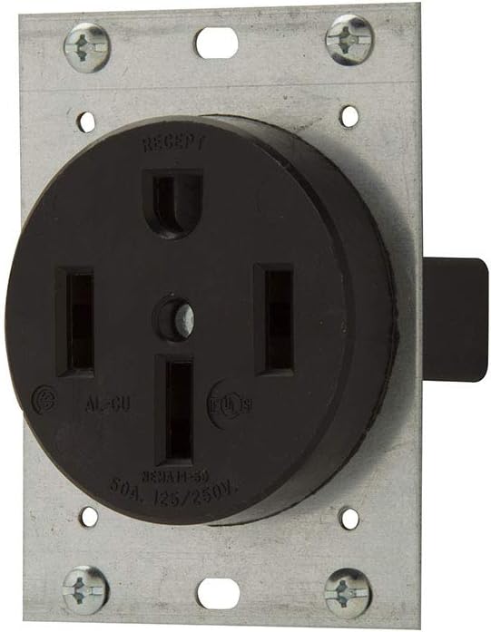 Super Brands EATON 5754N Receptacles, One Size, Gray