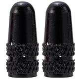 CYCLE PRO(サイクルプロ) フレンチバルブキャップ[CP-VC021-2] アルミブラック 2個入(仏式)