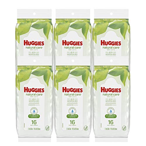 huggies natural care wipes 6 pack