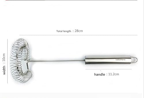 Miniatura 6 de Batidor de huevos inoxidable Surround helixSpring Coil Batidor, espumador de huevos, leche y licuadora - Utensilios de cocina (pequeño)