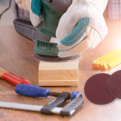120 Pieces Sanding Discs Pad Hook And Loop Sandpaper Disc For Drill Grinder Rotary Tools, 12 Different Grits (60 To 3000 Grit, 10 Pieces Each Grit) (2 Inch) #TOP2