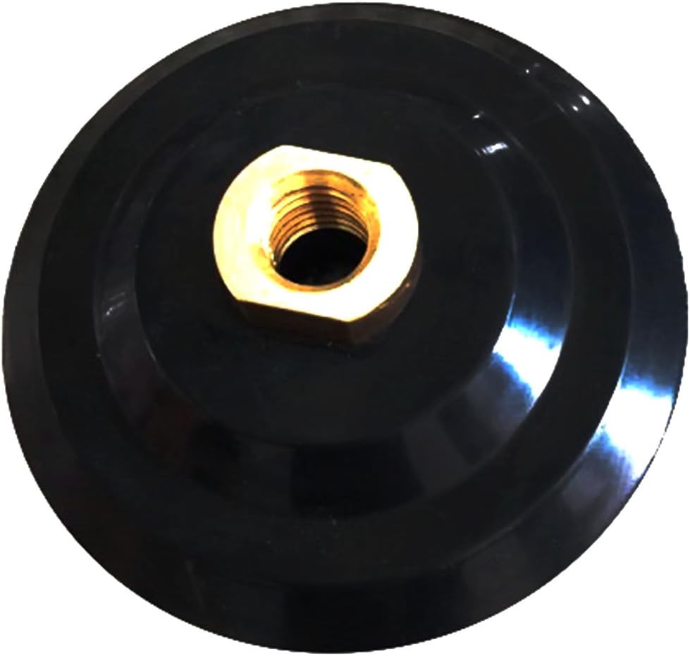 2PCS 4" Hook & Loop Backer Pad, 5/8"-11 Arbor Backing Pad for Angle Grinder image 2