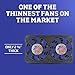 Flex-A-Lite Lo-Profile Dual S-Blade Electric Fan, Pusher-Puller / Reversible Fan (440), Car Accessories, 12-1/8 Inches