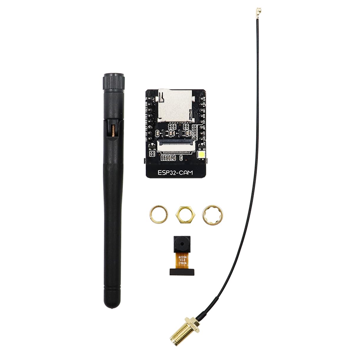 ESP32-CAM Ontwikkelingskit – Met Camera, WiFi, Bluetooth, 8MB PSRAM, Voor Bewaking, Smart Home En Beeldherkenning