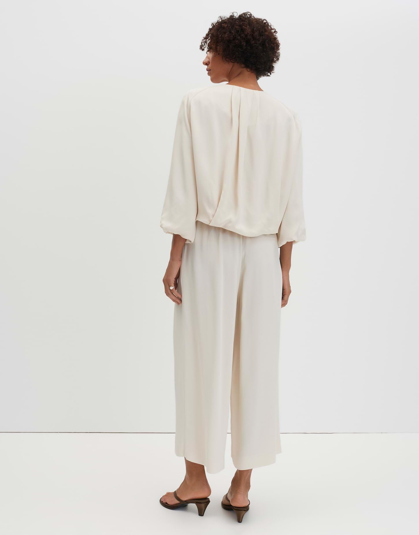 someday Damen Jacke | Leichter Blouson aus fließendem Viskose Crepe