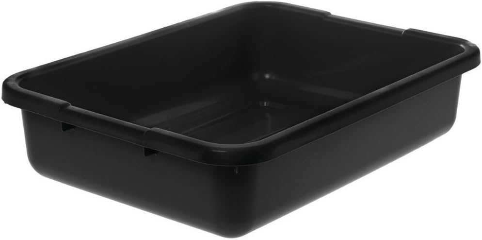 Cambro Black Poly Bus Box, 15" x 20" (11-0518) Category: Bus Boxes and Lids