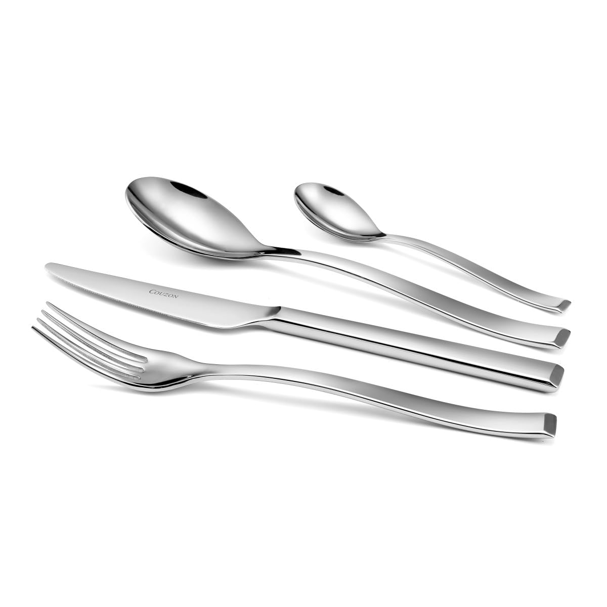 set di posate ECLAT grigio 24 pezzi