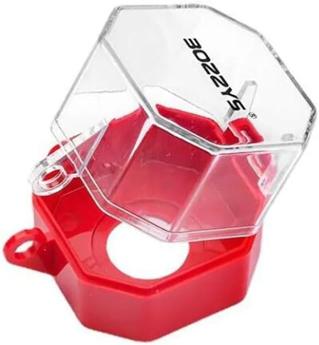 Hdtyyln Transparent Button Switch Cover, 1PCS Emergency