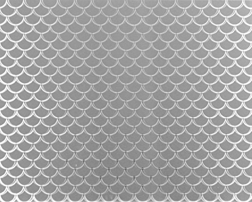 Scalloped Stainless Steel Kitchen Backsplash 24