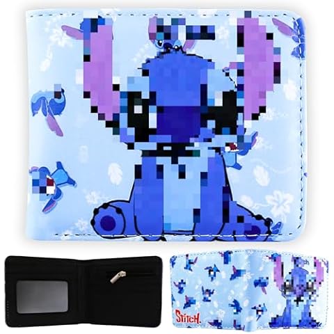 Kids Cartoon Bi-Fold PU Leather Wallet Cover