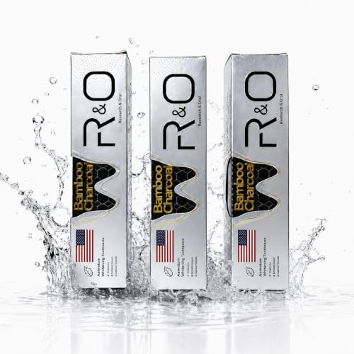 Charcoal Whitening Toothpaste Fresh Breath Oral Care 3.5 oz 3 Pack