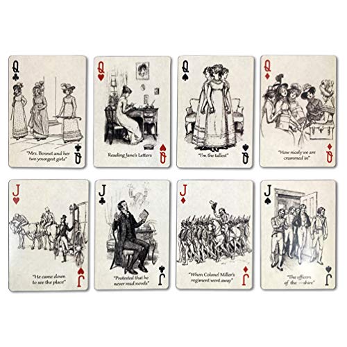 Baraja de Cartas Pride and Prejudice Poker 54 Cartas miniatura 4