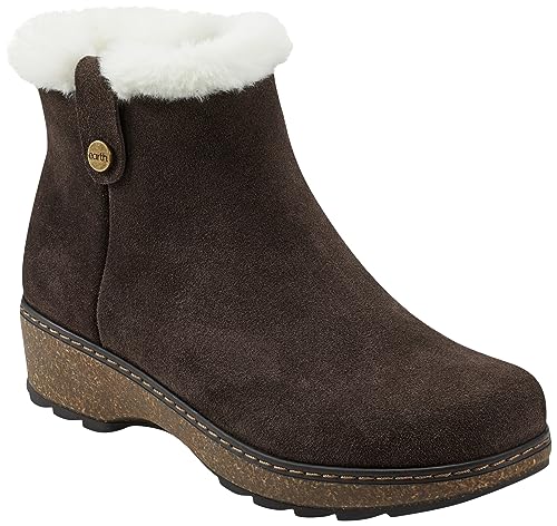 Earth Femme Kim Bottine avec semelle ergonomique anti-fatigue