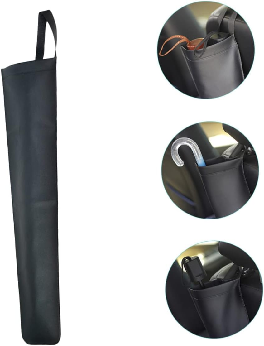 YARNOW 5pcs Car-mounted Umbrella Storage Bag Folding Cover for and Umbrellas Convenient Outdoor Use Strap for Heights