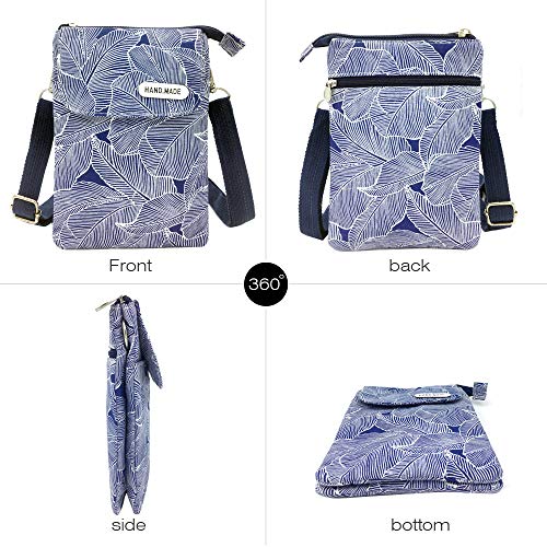 Image of Nylon Crescent Crossbody Bag for Women Men Fanny Pack Crossbody Bag Dumpling Lightweight Travel Sling Bag