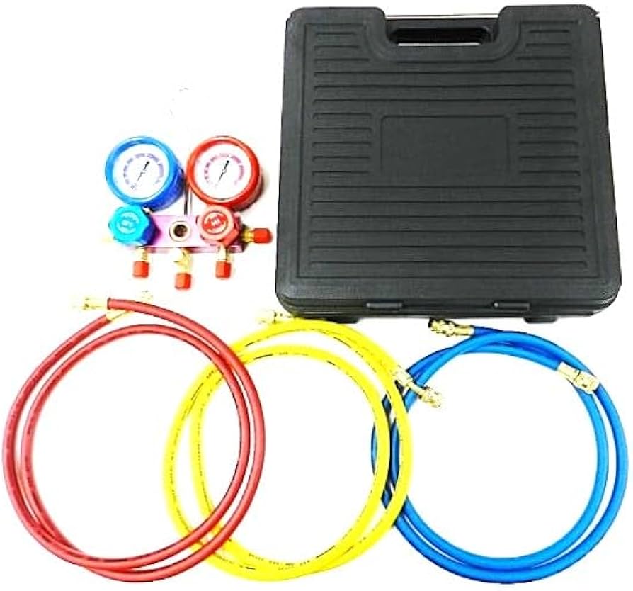 Amazon.co.jp: R32、R410a 兼用 マニホールドゲージ セット 各