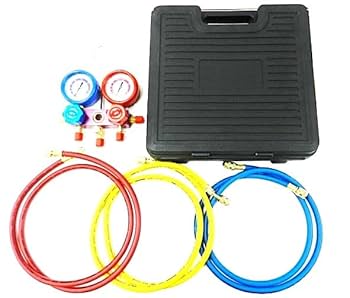 R410A冷媒とブラス製マニホールドゲージセット Amazon.co.jp: Socpuro マニホールドゲージ 工具セット R134a