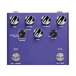 OUSIKA Pédale d’effet de Guitare à Distorsion Simulation d’ampli à Gain élevé Son métallique Moderne Noise Gate Accessoires de Guitare Pédale d’effet de Guitare Tuner - Les Beatles, Paul McCartney, John Lennon, RIngo Starr, George Harrison