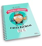 inventos japoneses mas importantes 80 hojas Missborderlike - Cuaderno anillas - He visto inventos japoneses menos horteras que tú.