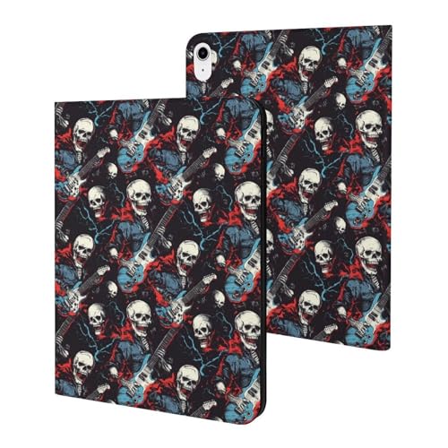 Housse de tablette pour iPad 11" 2025 et iPad 10 10.9" 2022 motif rock