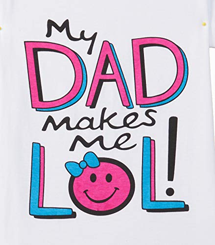 Image of Clotth Theory Girls Super Combed Cotton Regular Fit Round Neck Printed Short Sleeve Tshirt -Combo Pack of 5