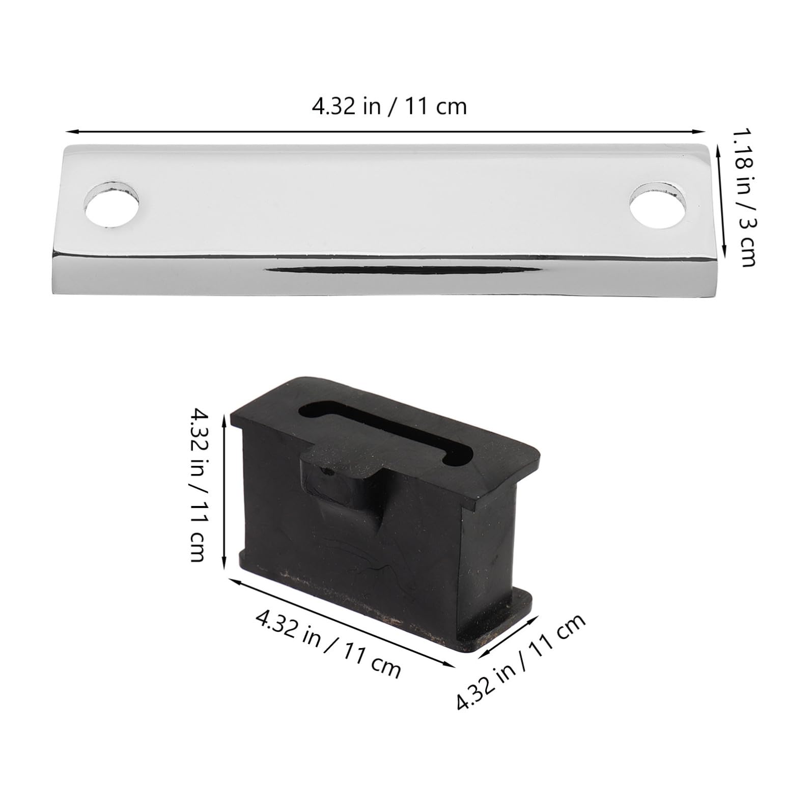 STOBAZA Supporto per Staffa di Scarico Moto in Metallo e Gomma, Riduce Rumore e Facile da Installare, Adatto per Harley Touring Glide, Ammortizzatore Antiurto