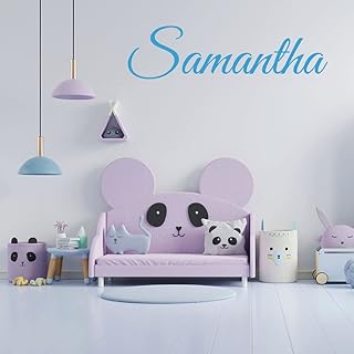Multiple Font Customizable Name Nursery Wall Decal Vinyl Sticker