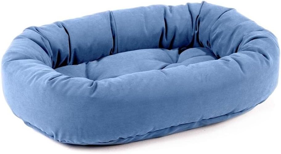 Donut Dog Bed Size Large, Color Blueberry Pet Supplies